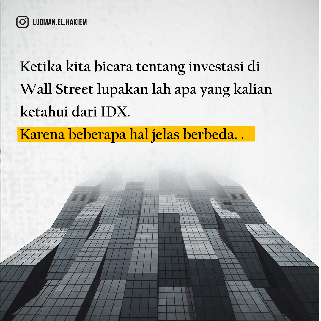 fee transaksi wall street